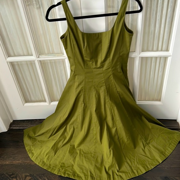 Staud Green Midi Dress - Picture 5 of 6
